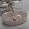 Умывальник Rea Lisa Beige Shiny U6380
