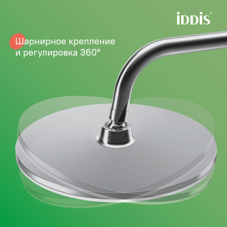 Душевая система Iddis Shelfy SHESB3Bi06