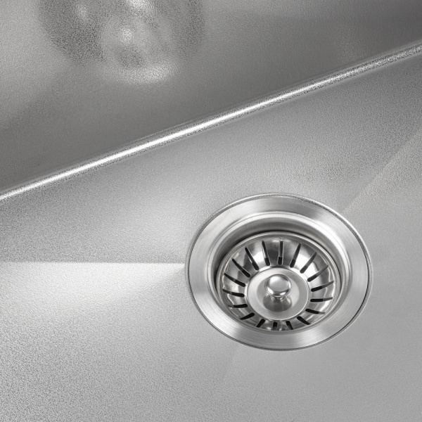 Кухонная мойка Arfeka Eco AR Satin Decor Volcaniс Rock 55х50