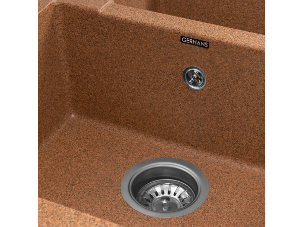 Кухонная мойка Gerhans C01-23 терракот