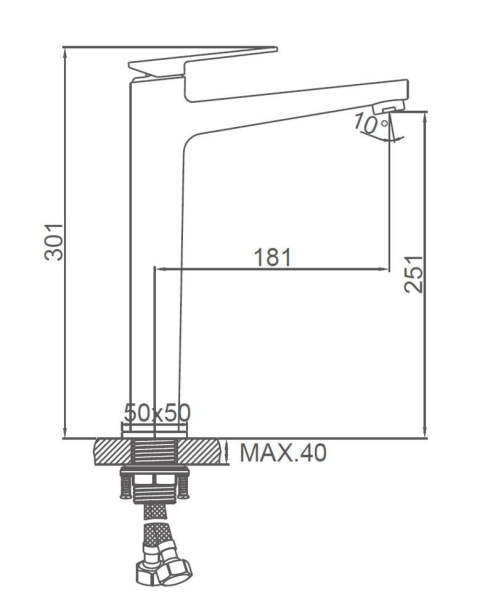 Смеситель Ledeme L1178B Смеситель Ledeme L1178B