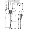 Смеситель Hansgrohe Vernis Blend 71504000