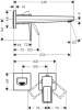 Смеситель Hansgrohe Metropol 74526000