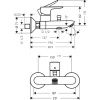Смеситель Hansgrohe Talis 71740000