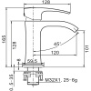 Смеситель Gappo G1007-4