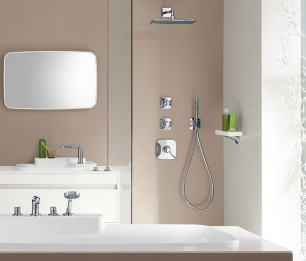 Тропический душ Hansgrohe Raindance E 1jet 27376000 с держателем