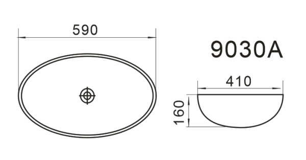 Умывальник Axus 9030A