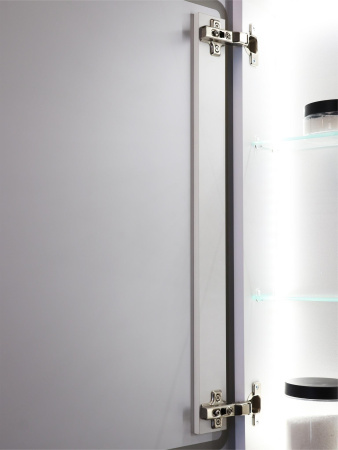 Шкаф зеркальный Continent Race с подсветкой LED 50х70