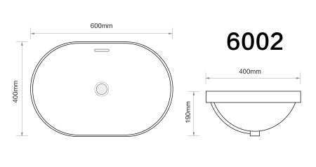 Умывальник Axus 6002