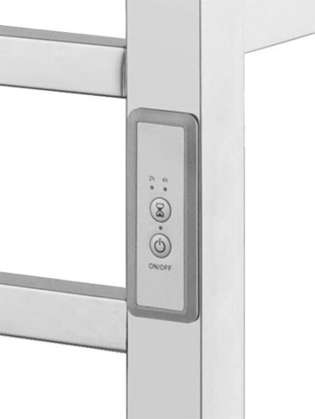 Полотенцесушитель электрический Roxen Square 11050-5365W 53х65