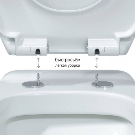Унитаз BERGES подвесной ALBIT S Rimless