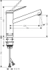Смеситель Hansgrohe Zesis 74805000