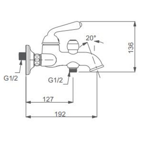 Смеситель с ручным душем Gappo G3288 Смеситель с ручным душем Gappo G3288