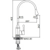 Смеситель Ledeme 4599B