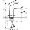Смеситель Hansgrohe Talis 71714340