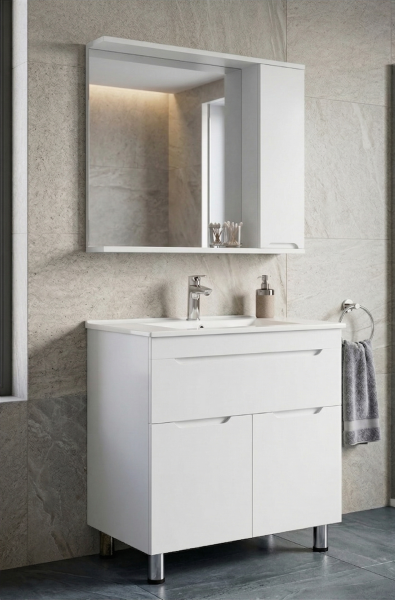 Зеркало со шкафом Axus Кира 70 правое