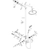 Душевая система термостатическая Hansgrohe Crometta S 1jet 27267000