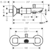 Смеситель Hansgrohe Logis 71243000