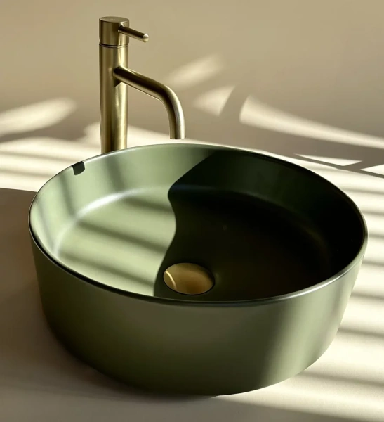 Умывальник Rea Sami Green Matt U4567