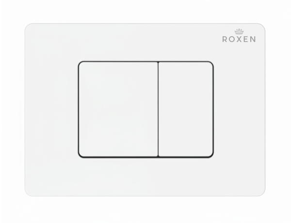Комплект инсталляции для подвесного унитаза Roxen StounFix Dual Fresh 868402 с кнопкой Roxen Steel 420280WM