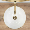 Умывальник Rea Stella white gold edge U7445