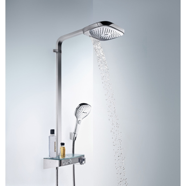 Душевая система термостатическая Hansgrohe Raindance Select Showerpipe 3jet 27127400
