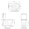 Напольный унитаз Roxen Urban 600190-01