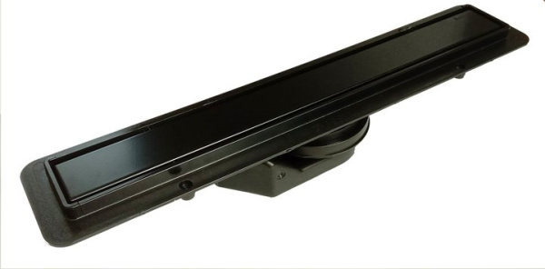Душевой трап линейный 2в1 Pestan Confluo Primo Compact Line Matte Black 45