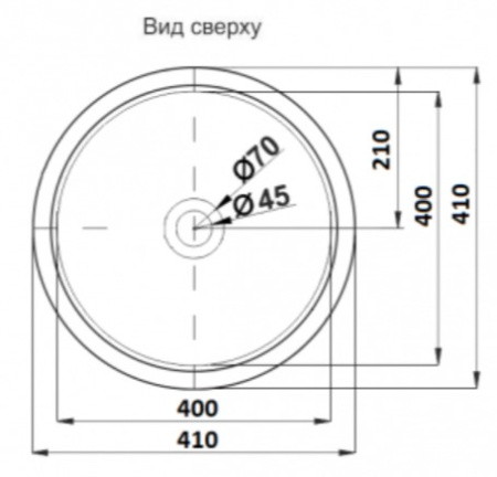 Умывальник CeramaLux 78217
