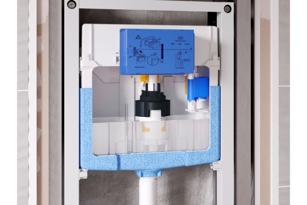 Комплект инсталляции для подвесного унитаза Ideal Standard R020467 с клавишей смыва R0121A6