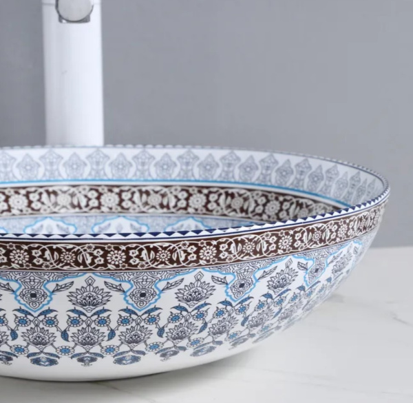 Умывальник Rea Arte Blue U0267