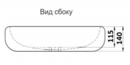 Умывальник CeramaLux 9030B