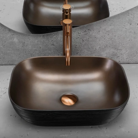 Умывальник Rea Belinda Copper Brush U6384