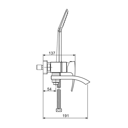 Смеситель Gappo G3207-3