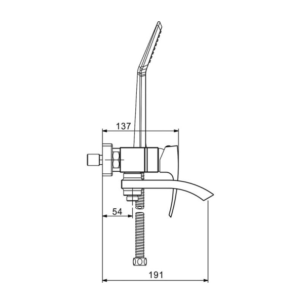 Смеситель Gappo G3207-3 Смеситель Gappo G3207-3