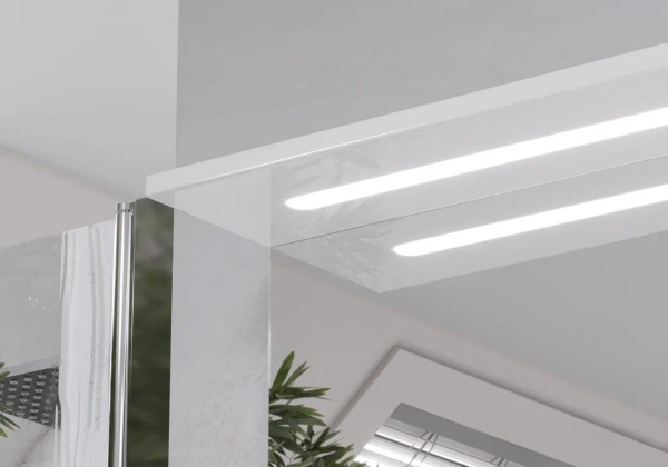 Зеркало со шкафом Volna Joli с подсветкой LED 80х70 правый