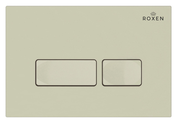 Комплект инсталляции Roxen Attach 967071 с унитазом Antares 650185-01 и кнопкой Caspia 410280BG