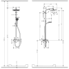 Душевая система Hansgrohe Crometta E 2jet 27284000