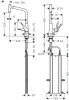 Смеситель Hansgrohe Metris 73801800