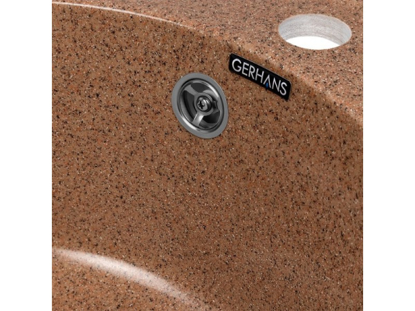 Кухонная мойка Gerhans A05-23 терракот