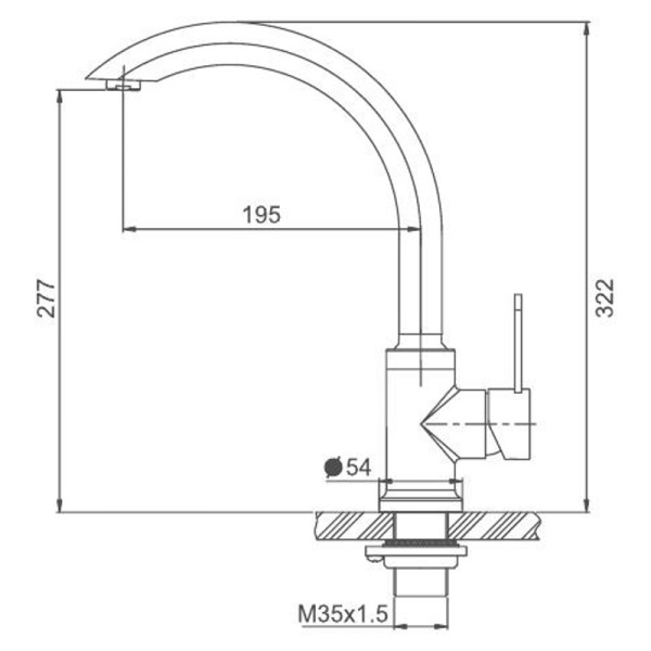 Смеситель Gappo G4099