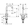 Смеситель Hansgrohe Logis M31 71280000