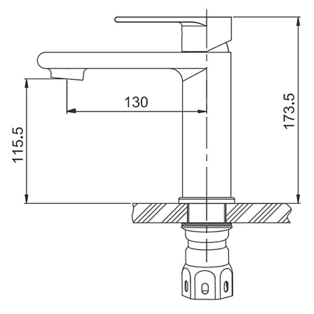 Смеситель Gappo G1099-20