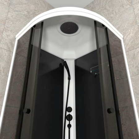 Душевая кабина Triton Грэй Блэк В 90х90 см