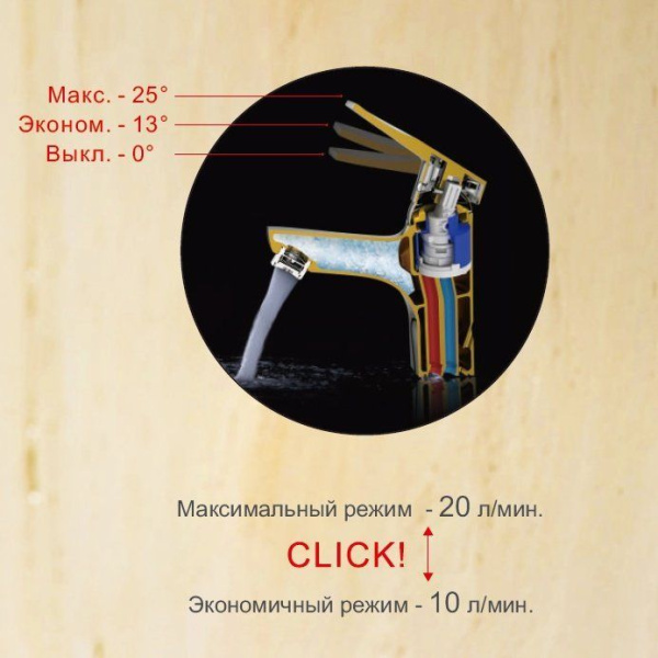 Смеситель Ledeme 1049 Смеситель Ledeme 1049