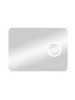 Зеркало Continent Bliss LED с увеличительным зеркалом и часами 120х80