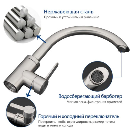 Смеситель Gappo G4099