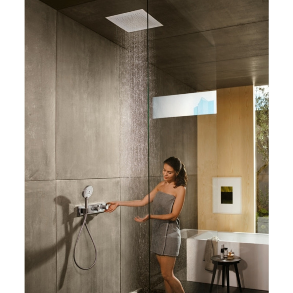Тропический душ Hansgrohe Raindance E 400 1jet EcoSmart 26253000