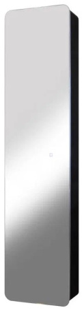 Пенал зеркальный подвесной Continent Eltoro LED 35х155