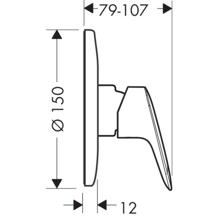 Смеситель Hansgrohe Logis 71666000